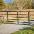 Mighty Mule 18-Feet Single swing Universal Battery Driveway Gate Opener Kit (Solar Compatible)