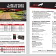 Mighty Mule 12-Feet Dual swing Universal Battery Driveway Gate Opener Kit (Solar Compatible)