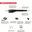 Mighty Mule 16-Feet Single swing Universal Battery Driveway Gate Opener Kit (Solar Compatible)