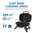 NAPOLEON TravelQ 285 with Griddle 285-Sq. in Red Portable Liquid propane Grill