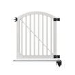 WamBam Fence Premium 4-ft H x 4-ft W Arched Pool Style Vinyl Fence gate No Dig (Unassembled)