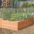 Maocao Hoom 100-ft x 4-ft 19 -Gauge Silver Metal Welded Wire Rolled Fencing 1/2-in x 1/2-in - Mesh Size