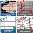 Maocao Hoom 100-ft x 4-ft 19 -Gauge Silver Metal Welded Wire Rolled Fencing 1/2-in x 1/2-in - Mesh Size