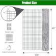 Maocao Hoom 100-ft x 4-ft 19 -Gauge Silver Metal Welded Wire Rolled Fencing 1/2-in x 1/2-in - Mesh Size
