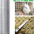 Maocao Hoom 100-ft x 4-ft 19 -Gauge Silver Metal Welded Wire Rolled Fencing 1/2-in x 1/2-in - Mesh Size