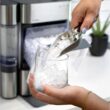 GE Profile Opal 2.0 Ultra Nugget Ice Maker with Side Tank and Scale Inhibiting Filter, Scoop Included, 38 lbs in 24 Hours, Pellet Ice Machine with WiFi & Smart Connected, Stainless Steel