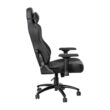 Emma + Oliver Teknik Black Ergonomic High Back Adjustable Gaming Chair with 4D Armrests; Head Pillow and Adjustable Lumbar Support with Red Stitching Emma + Oliver Teknik Black Ergonomic High Back Adjustable Gaming Chair with 4D Armrests; Head Pillow and Adjustable Lumbar Support with Red Stitching
