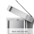 simplehuman 55 Liter / 14.5 Gallon Rectangular Hands-Free Kitchen Step Trash Can with Soft-Close Lid, Brushed Stainless Steel simplehuman 55 Liter / 14.5 Gallon Rectangular Hands-Free Kitchen Step Trash Can with Soft-Close Lid, Brushed Stainless Steel
