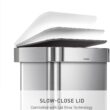 simplehuman 55 Liter / 14.5 Gallon Rectangular Hands-Free Kitchen Step Trash Can with Soft-Close Lid, Brushed Stainless Steel simplehuman 55 Liter / 14.5 Gallon Rectangular Hands-Free Kitchen Step Trash Can with Soft-Close Lid, Brushed Stainless Steel