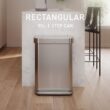 simplehuman 55 Liter / 14.5 Gallon Rectangular Hands-Free Kitchen Step Trash Can with Soft-Close Lid, Brushed Stainless Steel simplehuman 55 Liter / 14.5 Gallon Rectangular Hands-Free Kitchen Step Trash Can with Soft-Close Lid, Brushed Stainless Steel