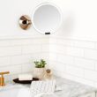 simplehuman Sensor Mirror, Wall Mount Makeup Mirror with Light, 8