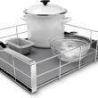 simplehuman KT1120 20 inch Pull-Out Cabinet Organizer, Heavy-Gauge Steel Frame Medium simplehuman KT1120 20 inch Pull-Out Cabinet Organizer, Heavy-Gauge Steel Frame Medium