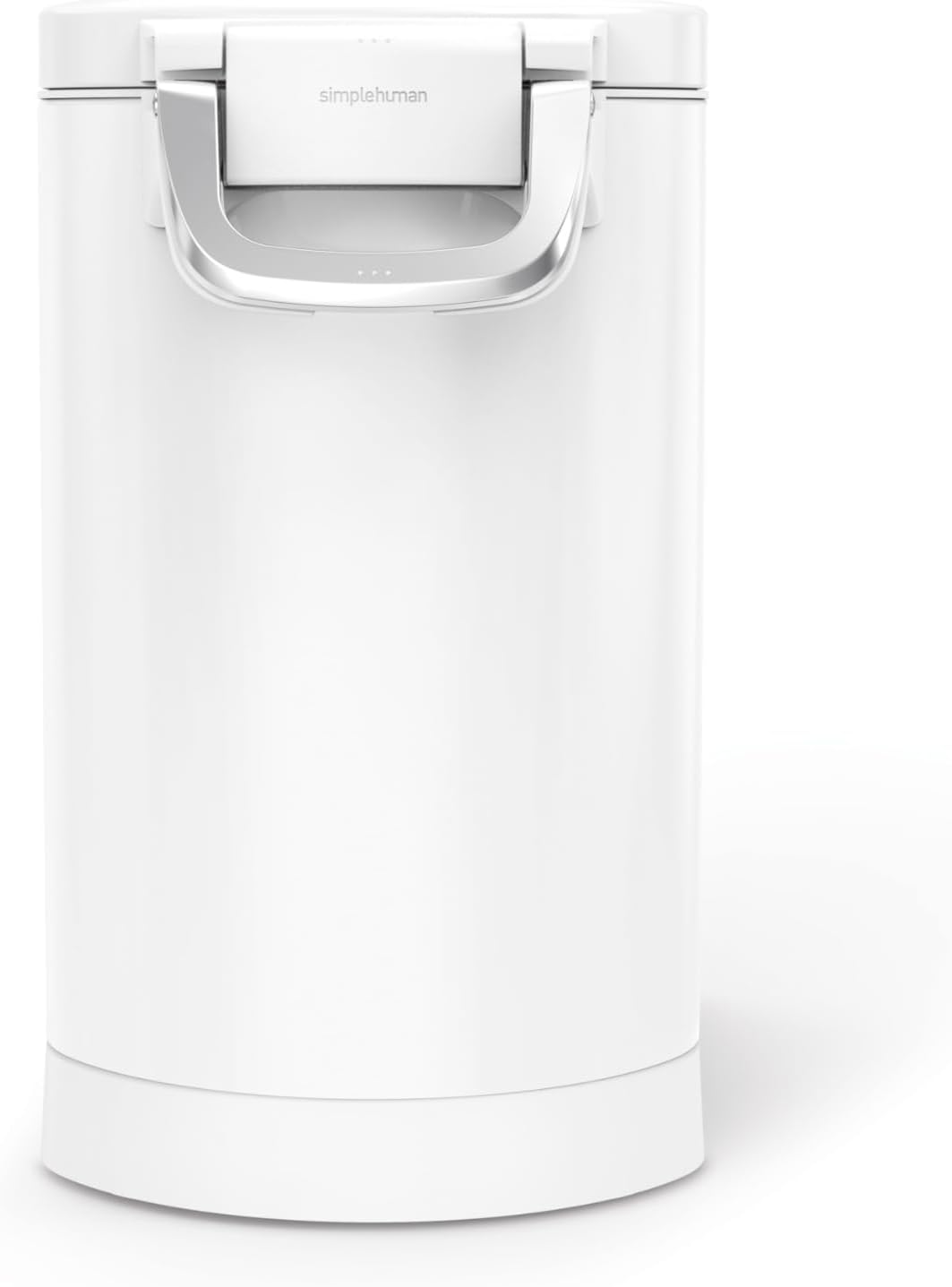 simplehuman 25 Liter, 27 lb / 12.2 kg Medium Pet Food Storage Container for Dog Food, Cat Food, and Bird Feed, White simplehuman 25 Liter, 27 lb / 12.2 kg Medium Pet Food Storage Container for Dog Food, Cat Food, and Bird Feed, White