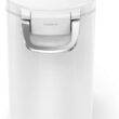 simplehuman 25 Liter, 27 lb / 12.2 kg Medium Pet Food Storage Container for Dog Food, Cat Food, and Bird Feed, White simplehuman 25 Liter, 27 lb / 12.2 kg Medium Pet Food Storage Container for Dog Food, Cat Food, and Bird Feed, White