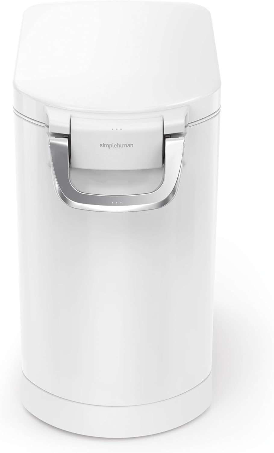 simplehuman 25 Liter, 27 lb / 12.2 kg Medium Pet Food Storage Container for Dog Food, Cat Food, and Bird Feed, White simplehuman 25 Liter, 27 lb / 12.2 kg Medium Pet Food Storage Container for Dog Food, Cat Food, and Bird Feed, White