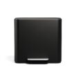 simplehuman Mini Step Can, 16L / 4.2 Gallon Space Efficient Trash Can for Hotel, Offices & Studios, 150,000-Step Strong Steel Pedal, Lid Shox Technology, Liner Pocket, Matte Black Stainless Steel