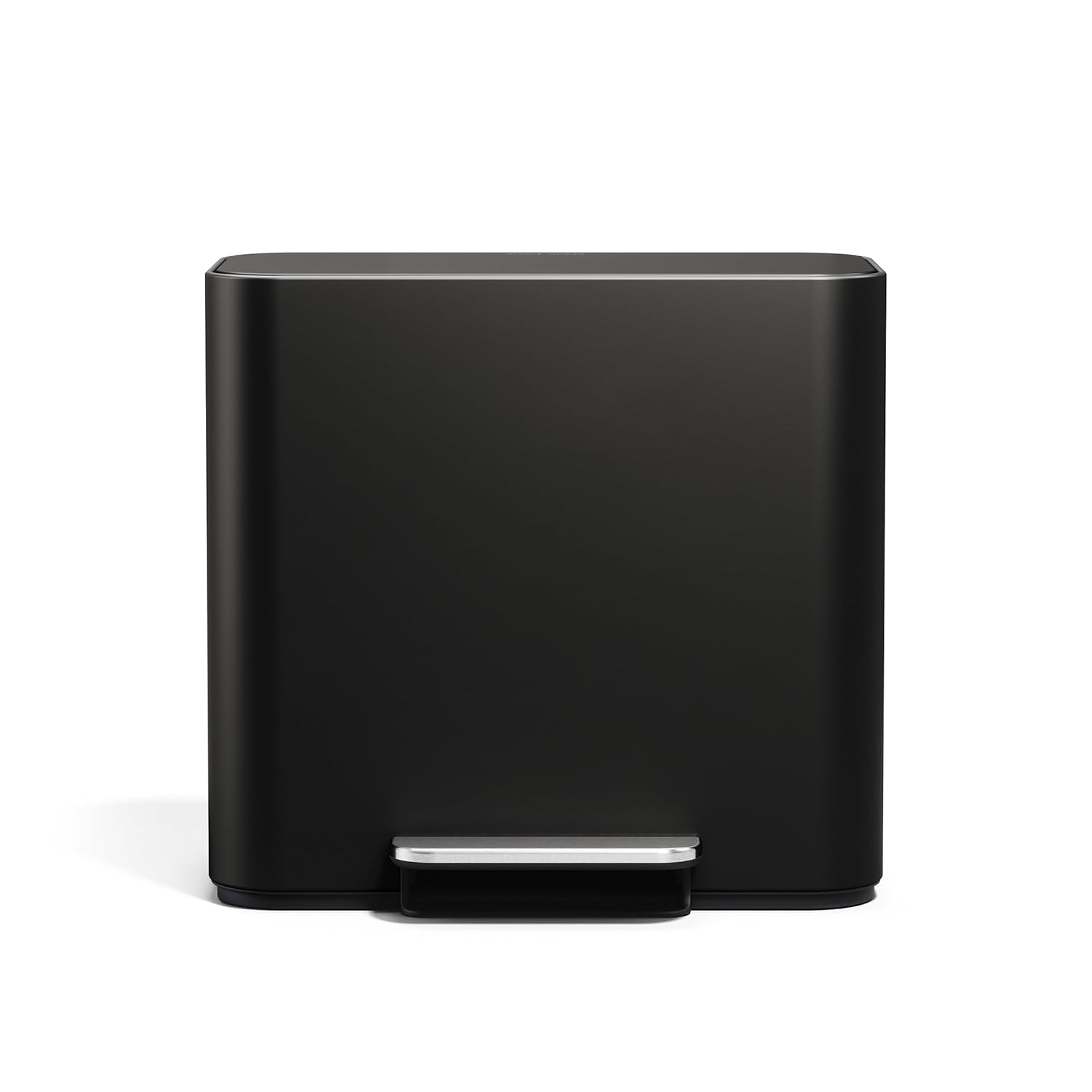 simplehuman Mini Step Can, 16L / 4.2 Gallon Space Efficient Trash Can for Hotel, Offices & Studios, 150,000-Step Strong Steel Pedal, Lid Shox Technology, Liner Pocket, Matte Black Stainless Steel simplehuman Mini Step Can, 16L / 4.2 Gallon Space Efficient Trash Can for Hotel, Offices & Studios, 150,000-Step Strong Steel Pedal, Lid Shox Technology, Liner Pocket, Matte Black Stainless Steel