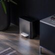 simplehuman Mini Step Can, 16L / 4.2 Gallon Space Efficient Trash Can for Hotel, Offices & Studios, 150,000-Step Strong Steel Pedal, Lid Shox Technology, Liner Pocket, Matte Black Stainless Steel simplehuman Mini Step Can, 16L / 4.2 Gallon Space Efficient Trash Can for Hotel, Offices & Studios, 150,000-Step Strong Steel Pedal, Lid Shox Technology, Liner Pocket, Matte Black Stainless Steel