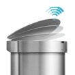 simplehuman 45 Liter / 12 Gallon Semi-Round Automatic Sensor Trash Can, Brushed Stainless Steel simplehuman 45 Liter / 12 Gallon Semi-Round Automatic Sensor Trash Can, Brushed Stainless Steel
