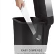 simplehuman 45 Liter / 12 Gallon Rectangular Kitchen Step Trash Can with Soft-Close Lid, Black Plastic simplehuman 45 Liter / 12 Gallon Rectangular Kitchen Step Trash Can with Soft-Close Lid, Black Plastic