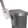 simplehuman 45 Liter / 12 Gallon Rectangular Kitchen Step Trash Can with Soft-Close Lid, Grey Plastic simplehuman 45 Liter / 12 Gallon Rectangular Kitchen Step Trash Can with Soft-Close Lid, Grey Plastic