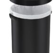 simplehuman 80 Liter / 21.1 Gallon Bullet Open Top Trash Can, Commercial Grade Heavy Gauge Matte Black Stainless Steel simplehuman 80 Liter / 21.1 Gallon Bullet Open Top Trash Can, Commercial Grade Heavy Gauge Matte Black Stainless Steel