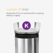 simplehuman 45 Liter / 11.9 Gallon Butterfly Lid Kitchen Step Trash Can, Brushed Stainless Steel simplehuman 45 Liter / 11.9 Gallon Butterfly Lid Kitchen Step Trash Can, Brushed Stainless Steel