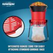 Flowtron Electric Leaf Mulcher & Shredder | Portable Garden Grinder & Chipper for Wet/Dry Leaves, Grass & Pine Needles | Freestanding, Upto 30:1 Mulch Ratio, Adjustable Coarseness