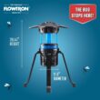 Flowtron Indoor Outdoor Bug Trap Zapper | Electric Insect Killer with UV Light & Fan | 800 Volt Stun Grid & 530 Sq Ft Coverage | Silent Mosquito, Fly, Gnat, Insect Trap for Patio, Yard, Home, Garage