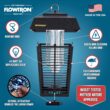 Flowtron Bug Zapper, 1 Acre of Outdoor Coverage with Powerful 40W Bulb & 5600V Instant Killing Grid, Electric Insect, Fly & Mosquito Zapper, Made in The USA