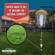 Flowtron Bug Zapper, 1-1/2 Acre of Outdoor Coverage with Powerful 80W Bulb & 5600V Instant Killing Grid, Electric Insect, Fly & Mosquito Zapper, Made in The USA, UL Certified - Tan Color