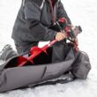 Eskimo Electric Auger Carry Bag, E40 Compatible, Gray, Carry Handle, Extension Pocket, Durable Construction, Storage Pockets, 46078