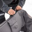 Eskimo Electric Auger Carry Bag, E40 Compatible, Gray, Carry Handle, Extension Pocket, Durable Construction, Storage Pockets, 46078