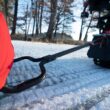 Eskimo EZ-Stow Pivoting Tow Hitch, Sleds, Black 38067