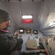 Eskimo Eskape 2600 Insulated 2 Person Ice Fishing Shelter,Red