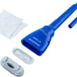 POOL BLASTER Aqua Broom Hot Tub Vacuum Cordless Spa Vac for Inflatable Above Ground and Inground Spas, Hot Tub Accessories, up to 3 Hours of Runtime, Battery-Powered, Lightweight Handheld Cleaner
