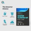 AquaDoc Pool Winterizing Kit for Closing Pools - Treats Up to 30,000 Gallons - Winter Closing Kit for Inground and Above Ground Pools - Winterizing Pool Chemicals Made in USA