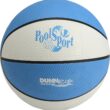 Dunn-Rite PoolSport Swimming Pool Basketball Hoop w/Ball, Base, & 13.5 Inch Stainless Steel Rim for Adults & Kids, Choose Basketball or Volleyball Combo