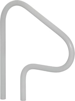 Rust Proof P-326-RTD Gray Return-to-Deck Figure 4" Swimming Pool & Spa Handrail. Three Bend, 30" H x 26" W. (Matching Color Escutcheons and Freight Included)