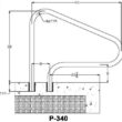 Rust Proof RTD-340 White 3-Bend Return-to-Deck Figure 4