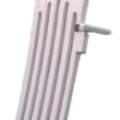 Confer Plastics G7200 Roll Guard Self Closing Self Latching Pool Ladder Safety Gate with 73-inch High Latch and Included Padlock, GATE ONLY for Use on 7200 RollGuard A-Frame Ladder Only, Warm Grey
