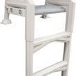 Confer Plastics 635-52X Sturdy Above Ground in-Pool Swimming Pool Ladder for Decks Adjustable from 46