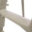 Main Access 200700T Smart Choice Comfort Incline Outside Pool Ladder Heavy-Duty Adjustable Resin Ladder for 48-54 Inch Above Ground Swimming Pools, Gray