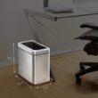 simplehuman 25 Liter / 6.6 Gallon Slim Open Top Small Trash Can, Commercial Grade Heavy Gauge Office Trash Can, Brushed Stainless Steel simplehuman 25 Liter / 6.6 Gallon Slim Open Top Small Trash Can, Commercial Grade Heavy Gauge Office Trash Can, Brushed Stainless Steel