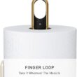 simplehuman Standing Paper Towel Holder with Spray Pump, Brass Stainless Steel, Gold