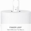 simplehuman Standing Paper Towel Holder with Spray Pump, White Stainless Steel