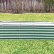 Vego Garden 42-in W x 60-in L x 17-in H Olive Green Metal Raised Garden Bed