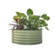 Vego Garden 42-in W x 42-in L x 17-in H Olive Green Metal Raised Garden Bed