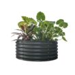 Vego Garden 42-in W x 42-in L x 17-in H Modern Gray Metal Raised Garden Bed