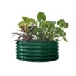 Vego Garden 42-in W x 42-in L x 17-in H British Green Metal Raised Garden Bed